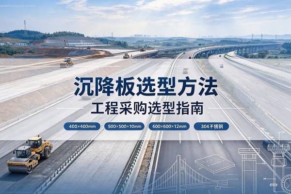 余姚沉降板选择方法