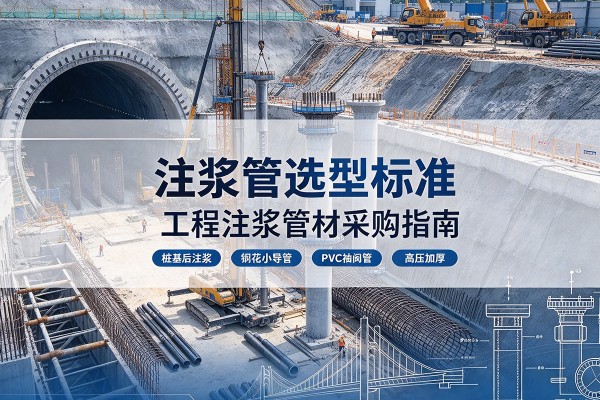 余姚注浆管选型标准